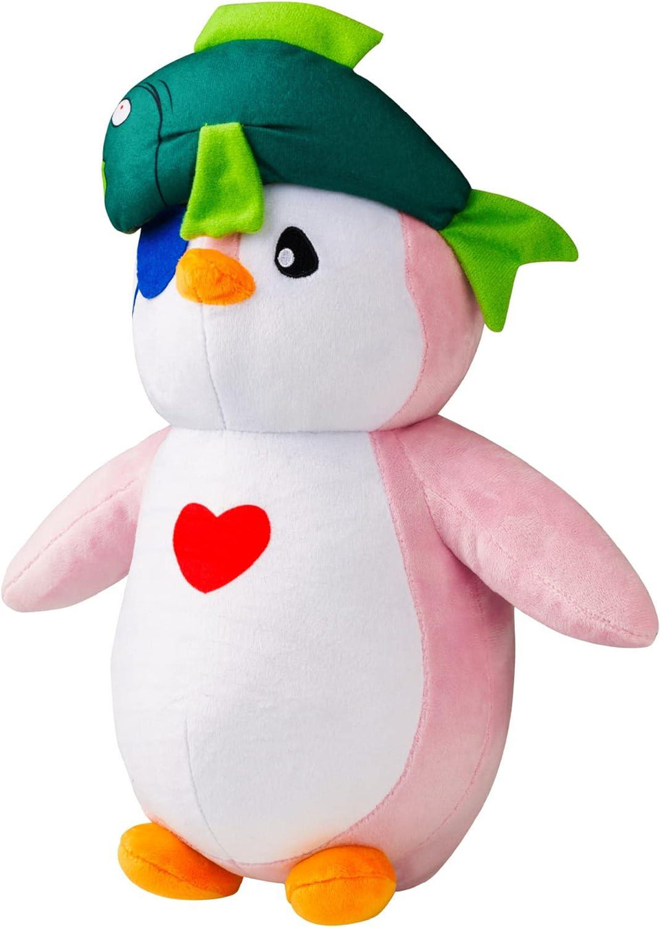 Sushi Pudgy Plushie Penguin Figure 12" Fish Head Eyepatch Heart Penguins