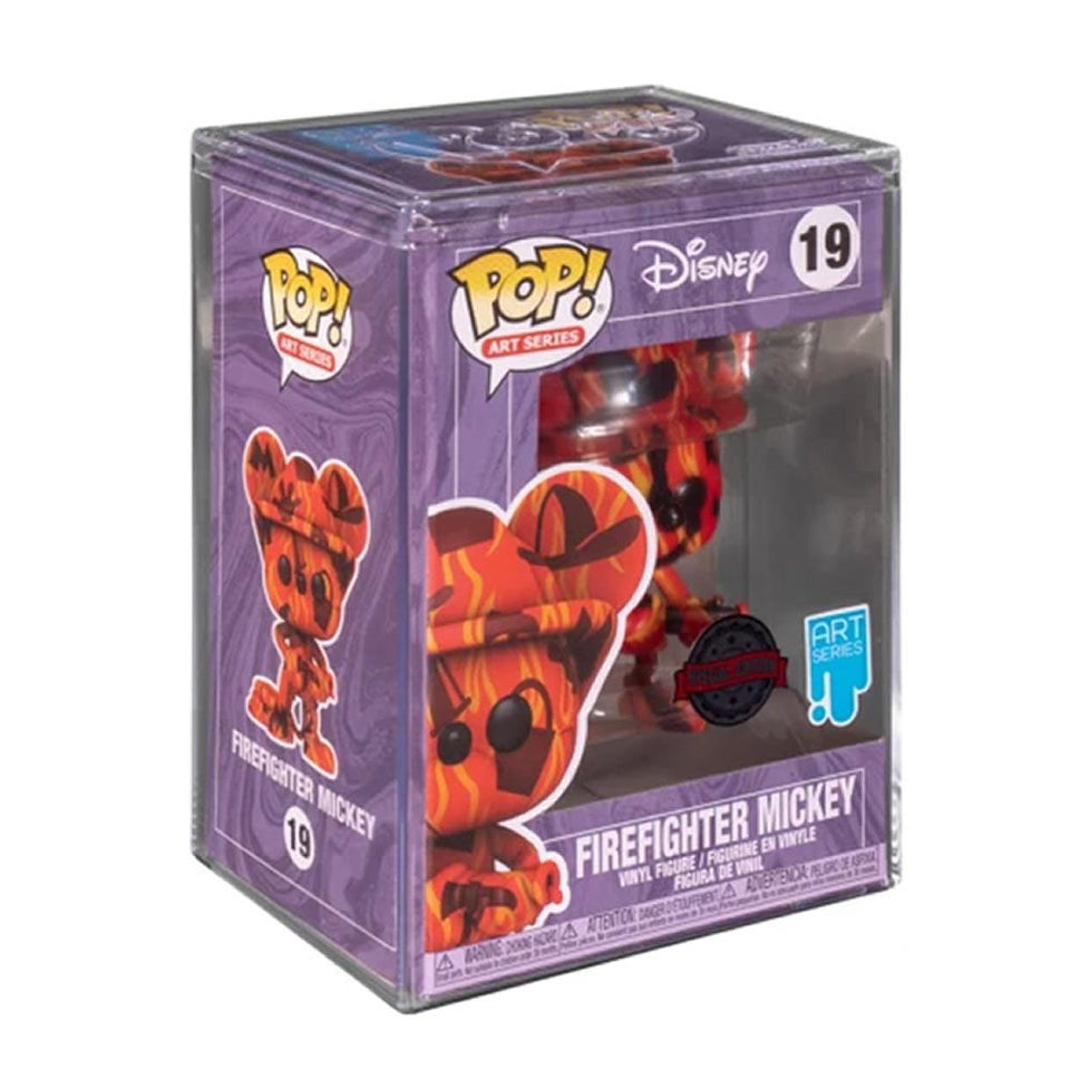 Funko Artist Series Firefighter Mickey Special Edition Red Figure Disney