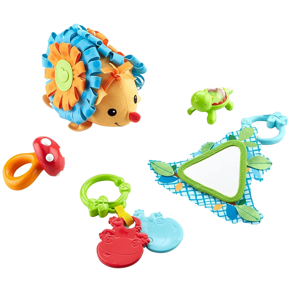 Moonlight Meadow Activity Set 5 Toys Rattles Develops Skills
