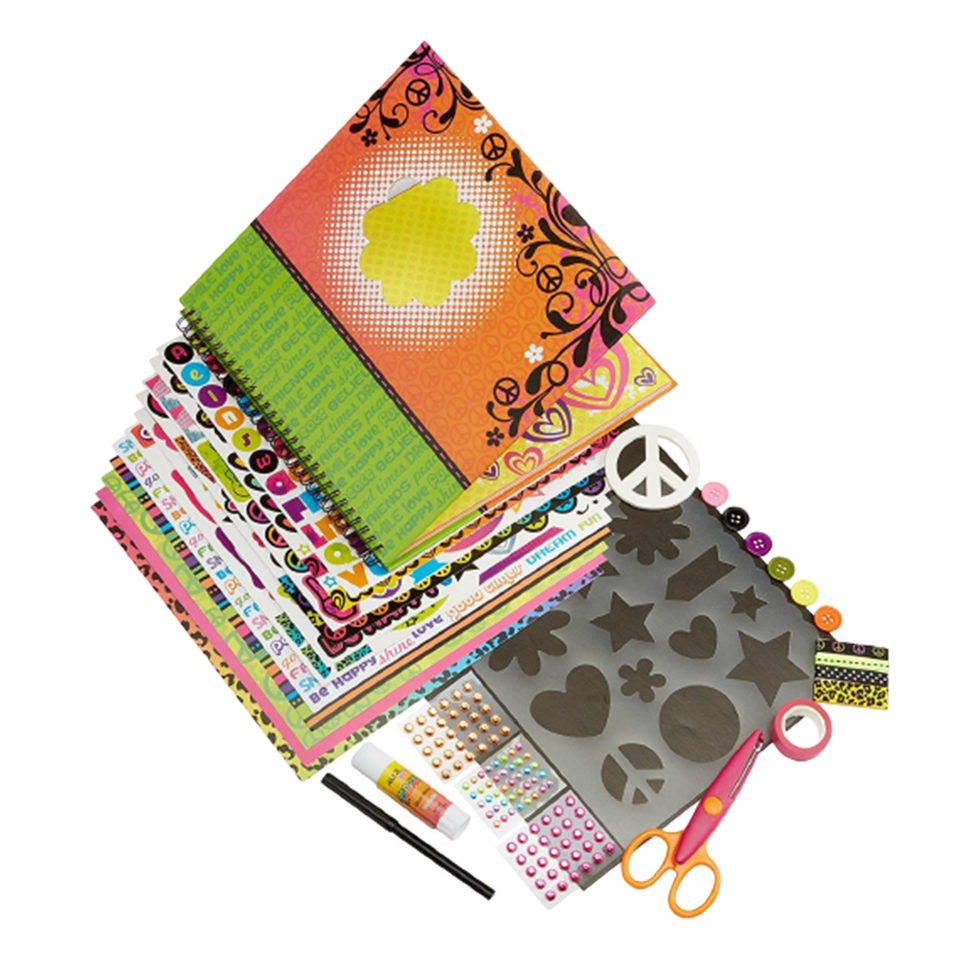 Craft Groovy Scrapbook Kids Arts & Crafts DIY Activity Decorative Creative