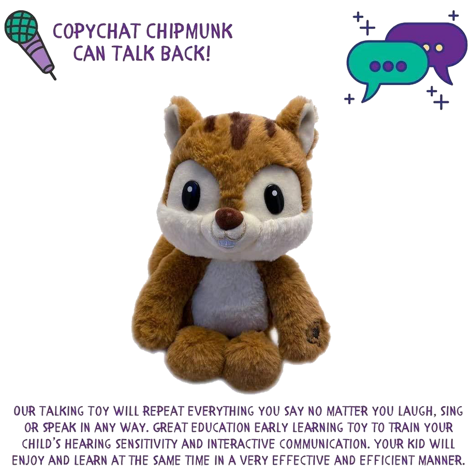 Copy Chat Plush - Chipmunk