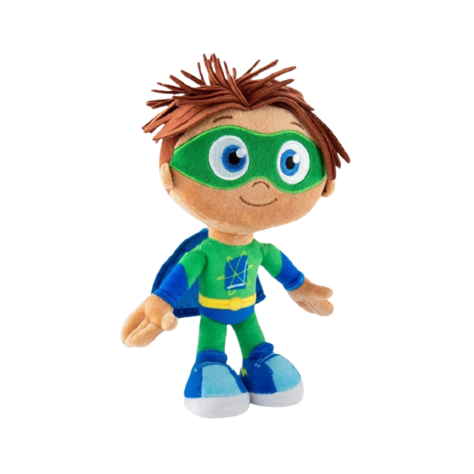 Super Why! Plush Whyatt Beanstall Doll Wyatt Green Willy Super Readers Licensed