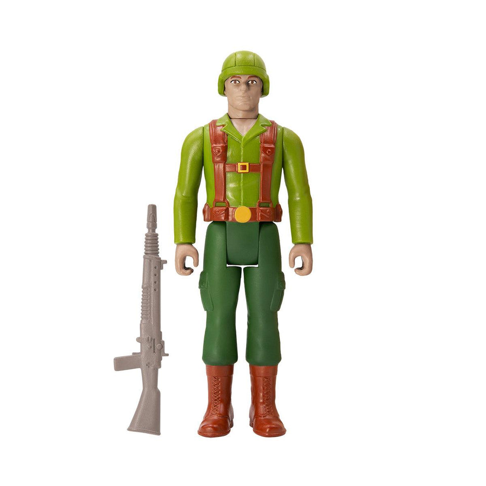 G.I. Joe Trooper Greenshirt Tan Infantry Army Grunt Animated Figure Super7