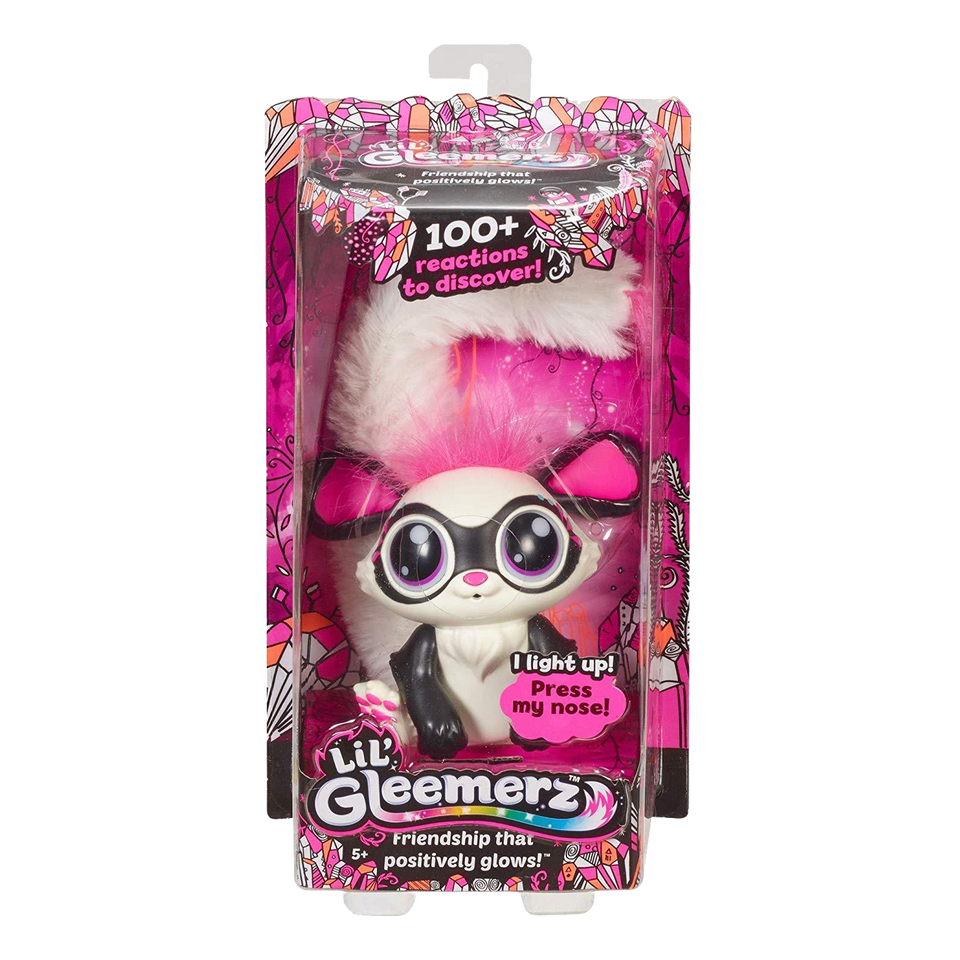 Lil' Gleemerz Glowzer Figure Black & White Glowing Lights