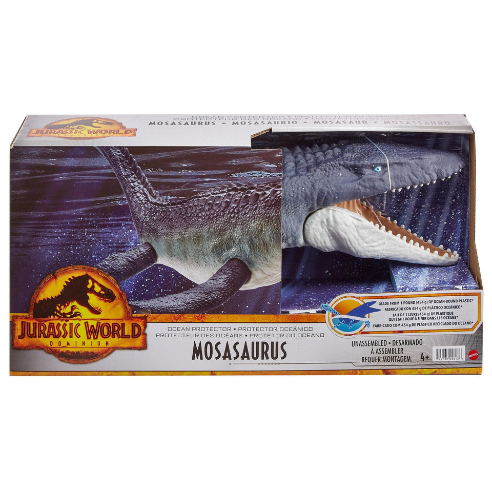 Jurassic World Dominion Mosasaurus Dinosaur Ocean Protector Movable Fi –  Archies Toys