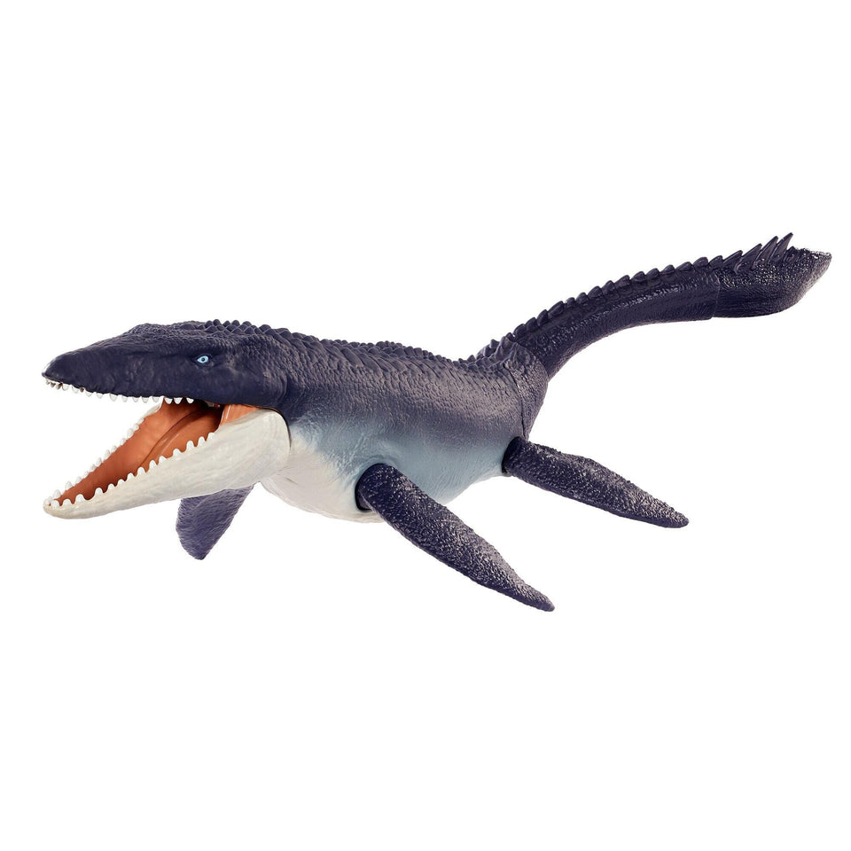Jurassic World Dominion Mosasaurus Dinosaur Ocean Protector Movable Figure Mattel