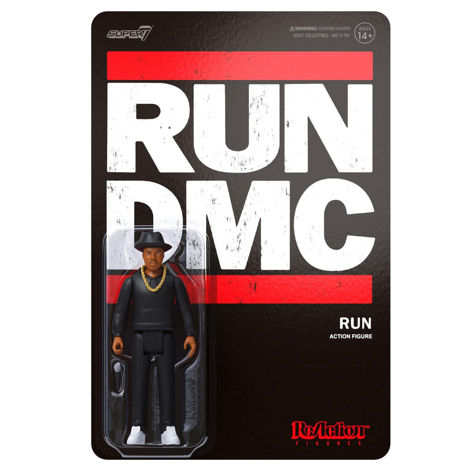 Run DMC Joseph Run Simmons Hip Hop Icon Legend ReAction Figure Super7
