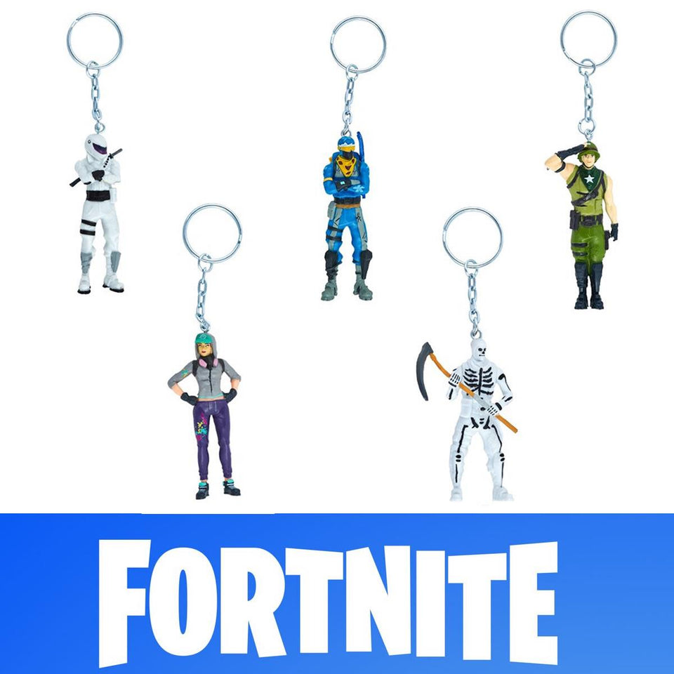 Fortnite Keychains 5pk Overtaker Alpine Ace Munitions Teknique