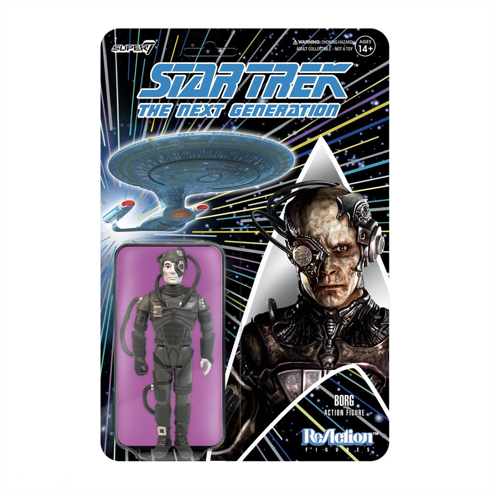 Star Trek The Next Generation Borg Alien Collective Wave 1 ReAction Figure Super7