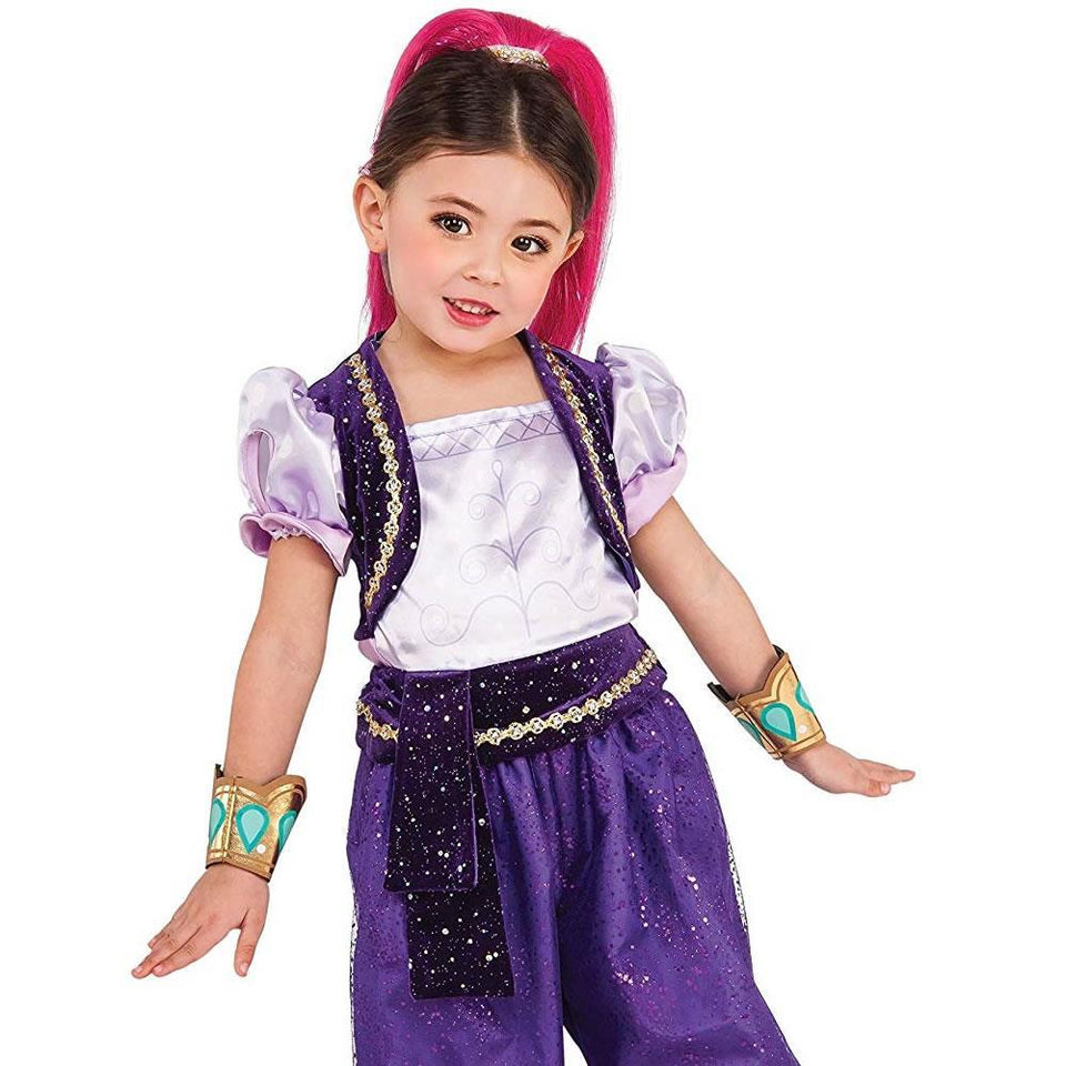 Nickelodeon Shimmer & Shine Shimmer Kids size S 4/6 Licensed Costume Outfit Rubie's