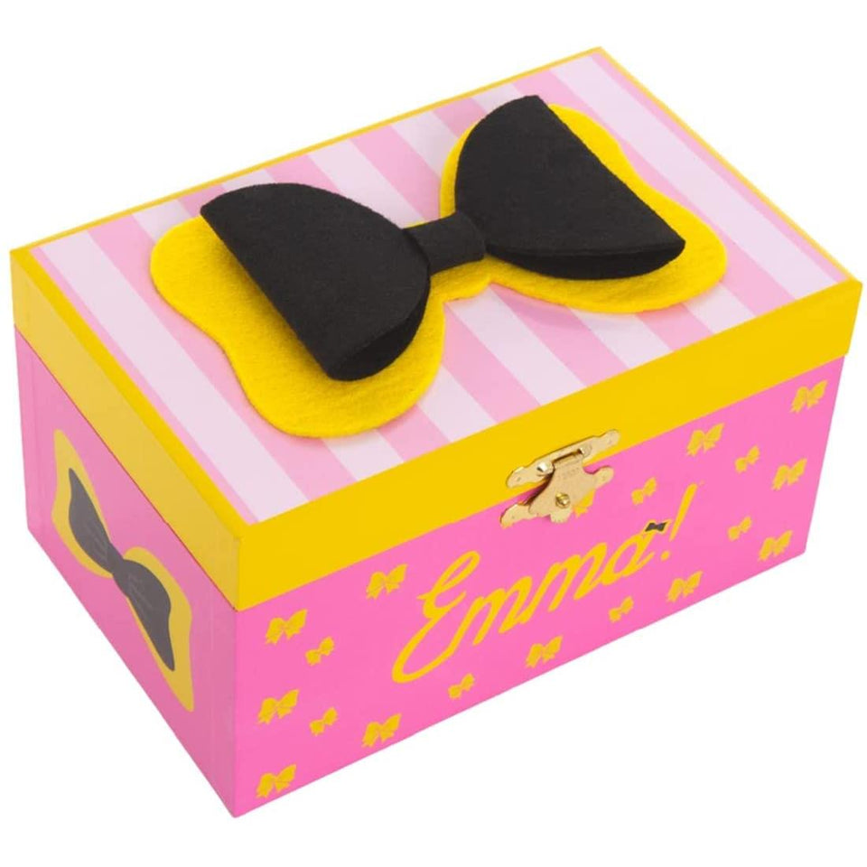 The Wiggles Emma Watkins Ballerina Musical Jewelry Box & Hairbow