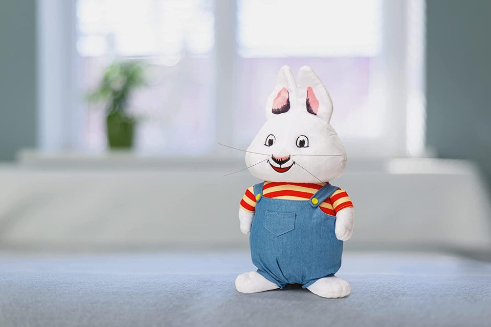 Max and Ruby Rabbit Bundle White Bunny Plush Doll Set Kids TV Show Toy Mighty Mojo