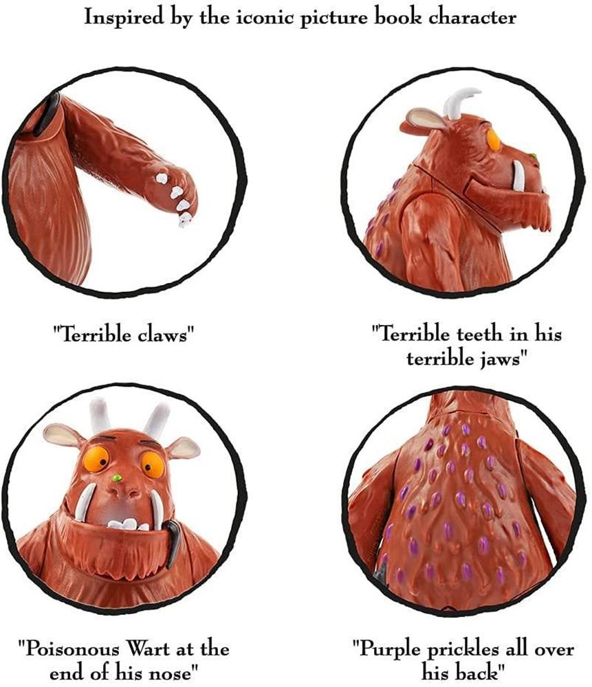 The Gruffalo Monster Kids Toy Figure Character by Julia Donaldson WOW Stuff