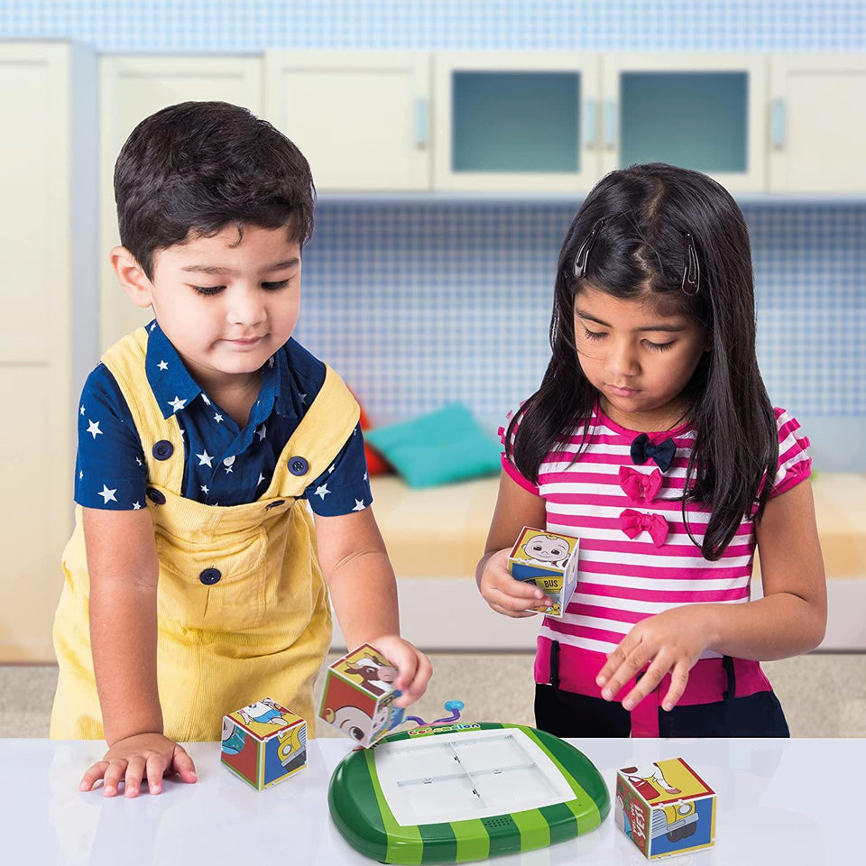 CoComelon Toys Musical Clever Building Blocks Pre-School Learning Toy Nursery Rhymes WOW! Stuff