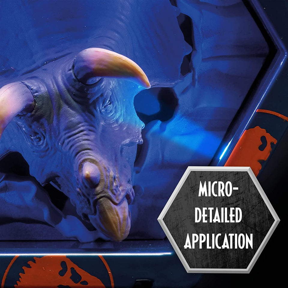 WOW Pods Jurassic World Triceratops Light-Up Camp Cretaceous Dino Figure WOW! Stuff