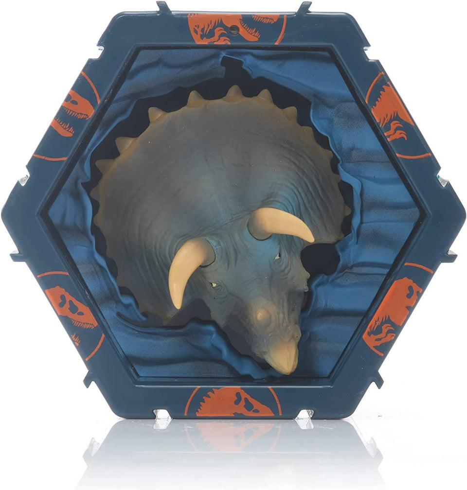 WOW Pods Jurassic World Triceratops Light-Up Camp Cretaceous Dino Figure WOW! Stuff
