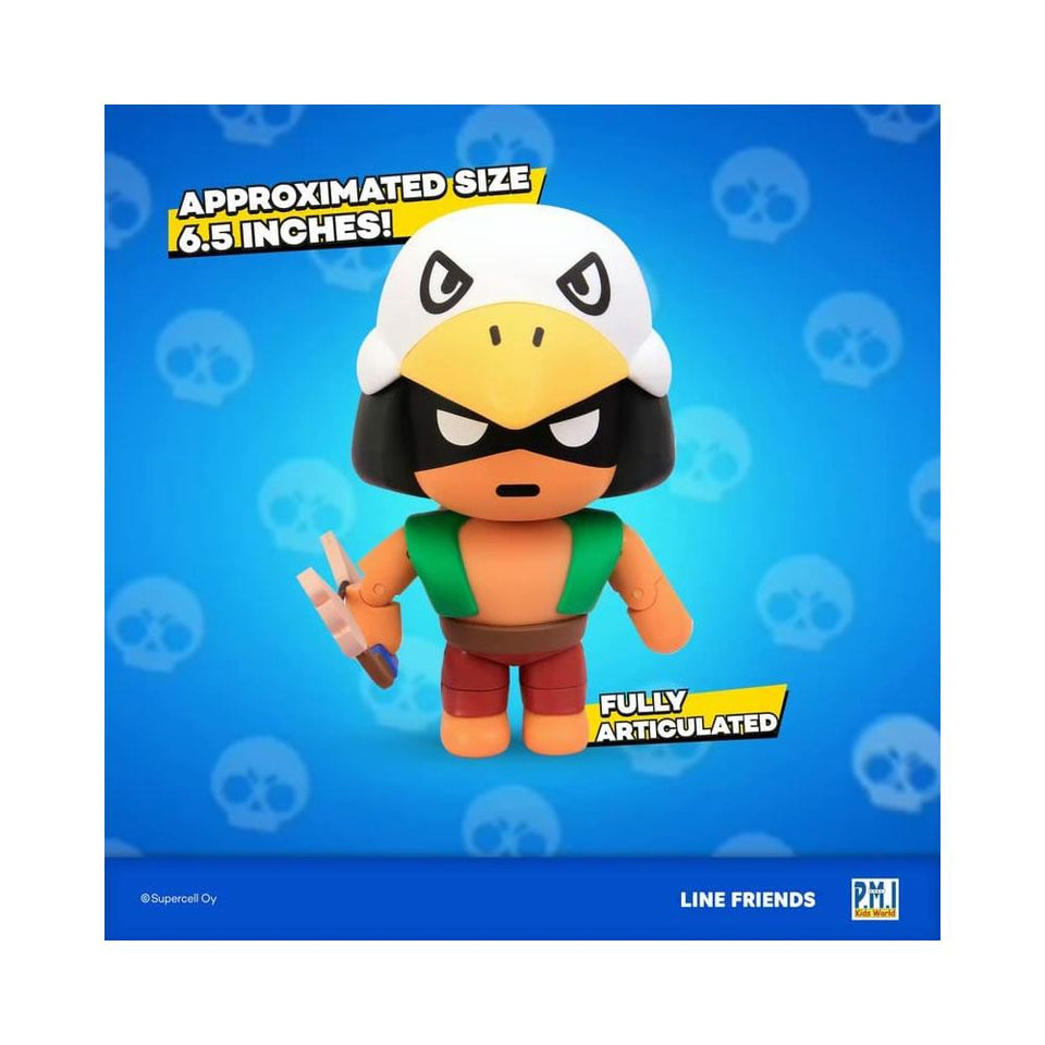 Brawl Stars Bo & Poco Guitar Bow Line Friends Fighter Brawler Figure Set PMI International