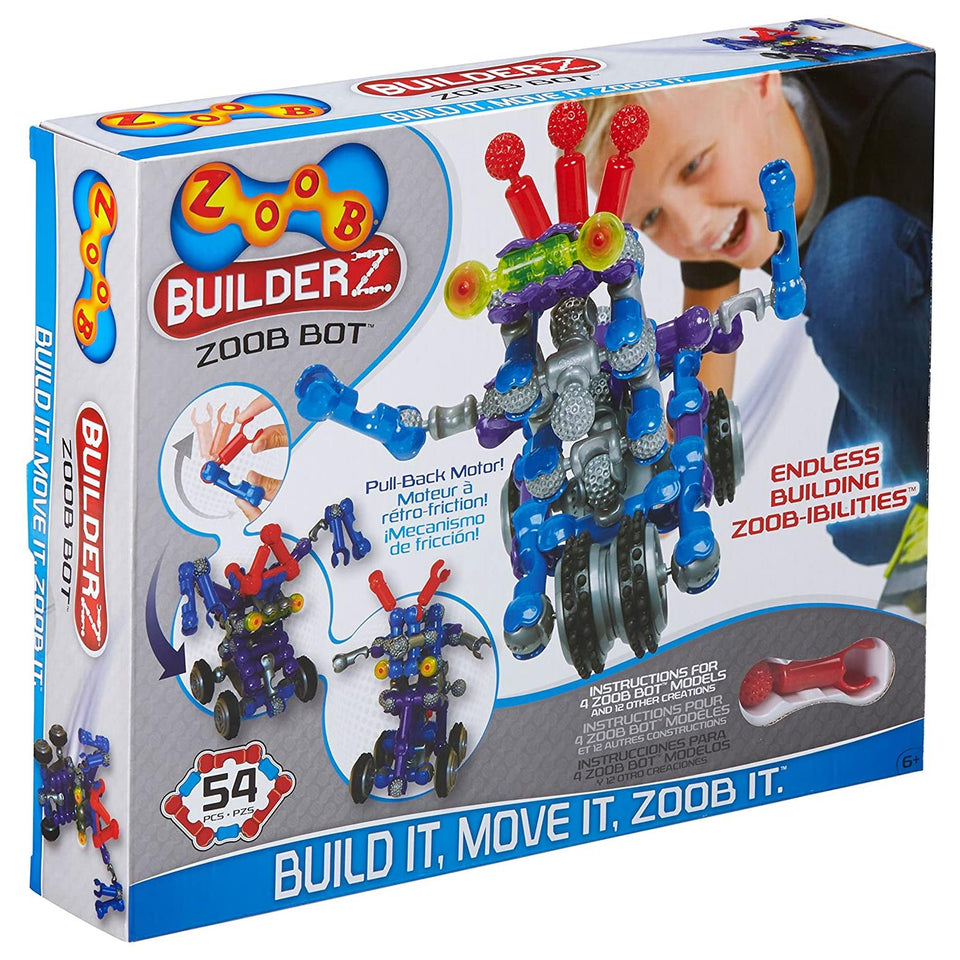 ALEX Toys BuilderZ Zoob Bot Robot Motorized Robotics STEM Building Toy