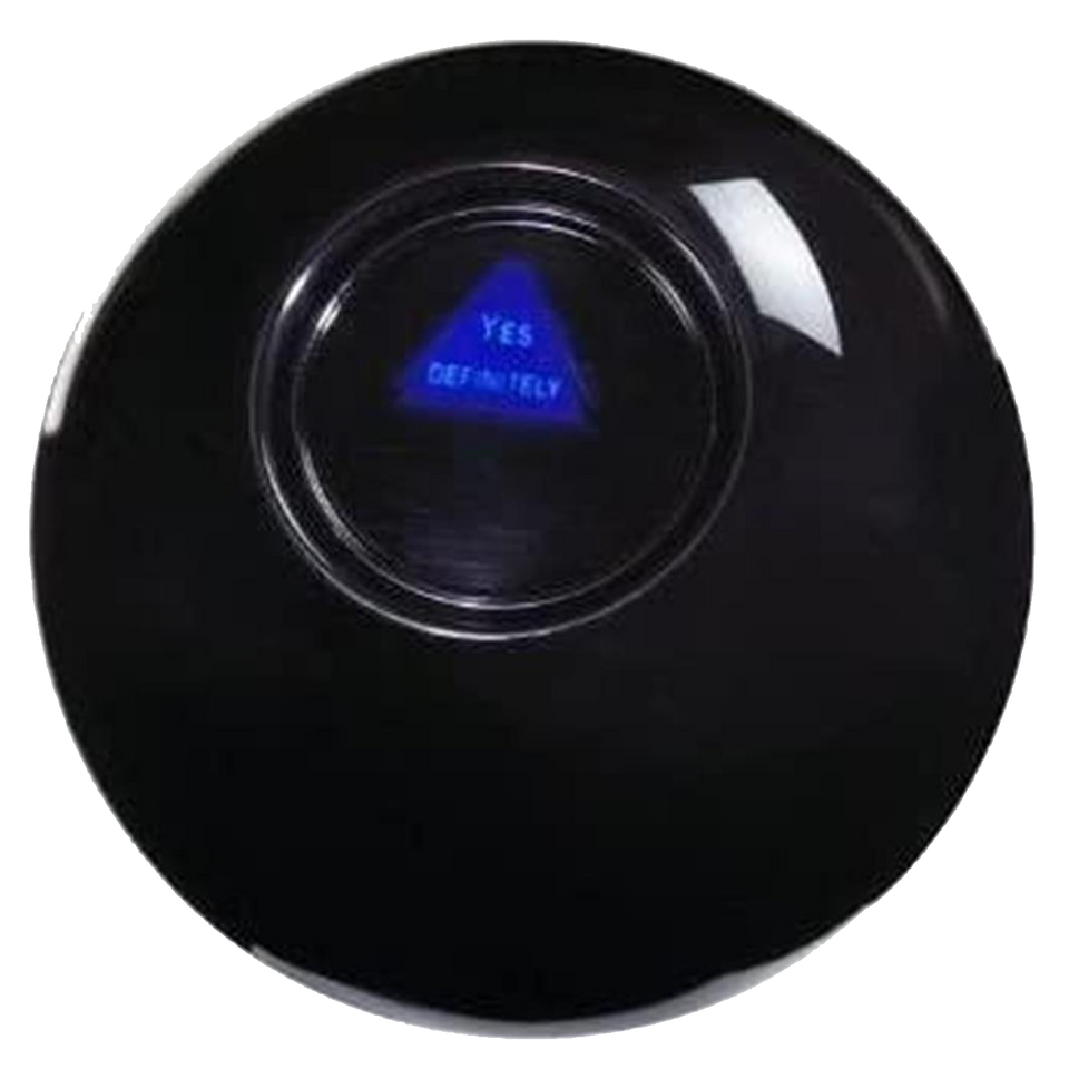 Magic 8 Ball Fortune Teller Lucky Questions Answers Toy Game