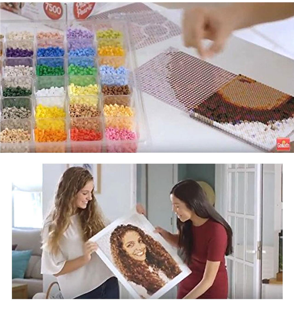 Transform Picture into Art Assembly Kit 7500pc Kids Crafts