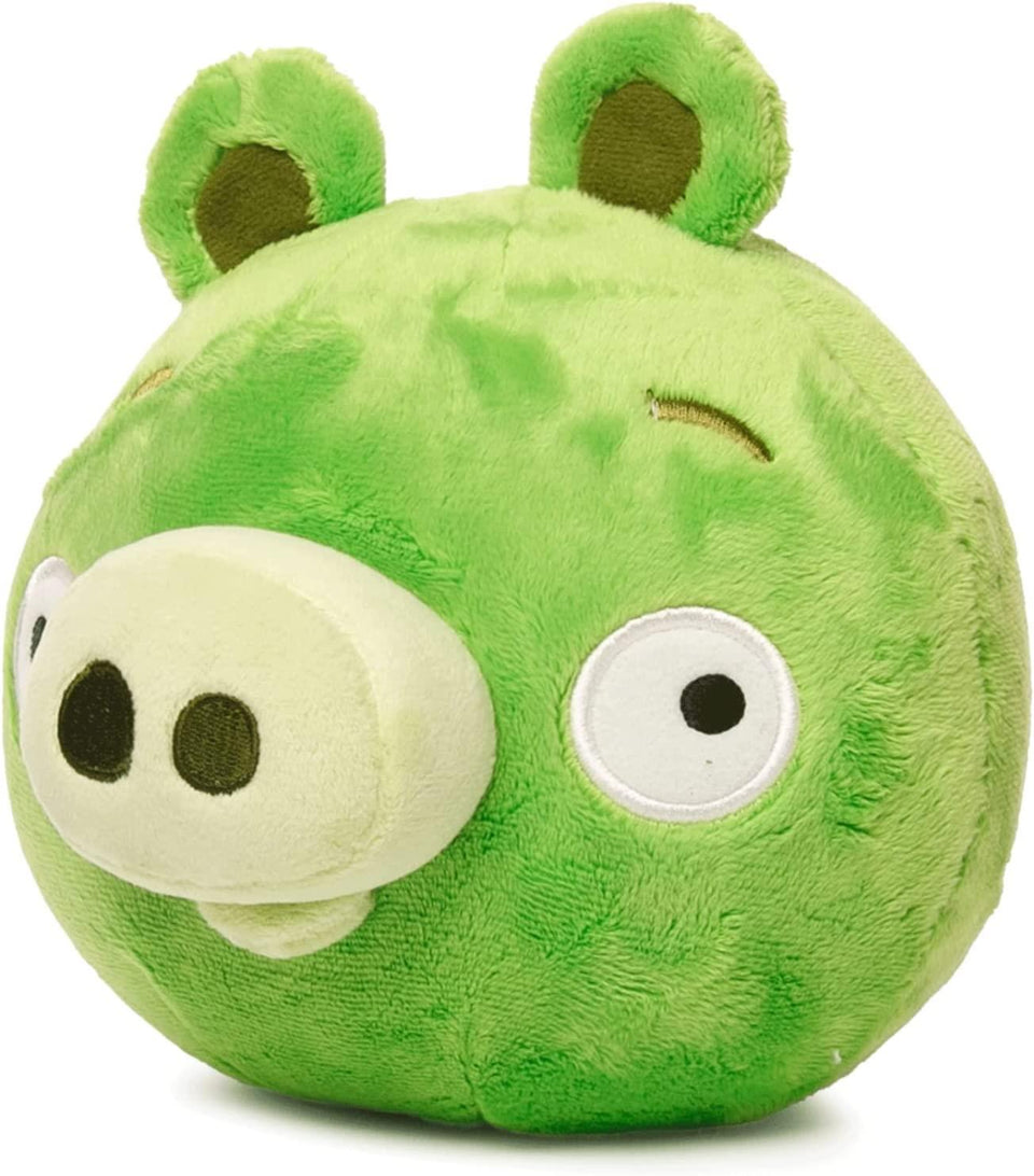 Angry Birds Green Pig Plush Bad Piggies 7" Stuffed Pillow Doll Soft Toy Mighty Mojo