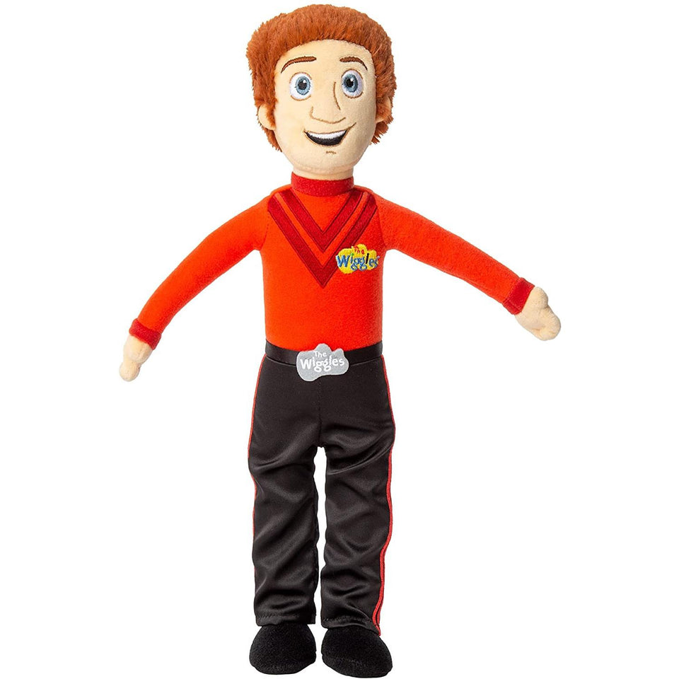 The Wiggles Red Wiggle Simon Pryce 14" Plush Doll Famous Kids Group Mighty Mojo