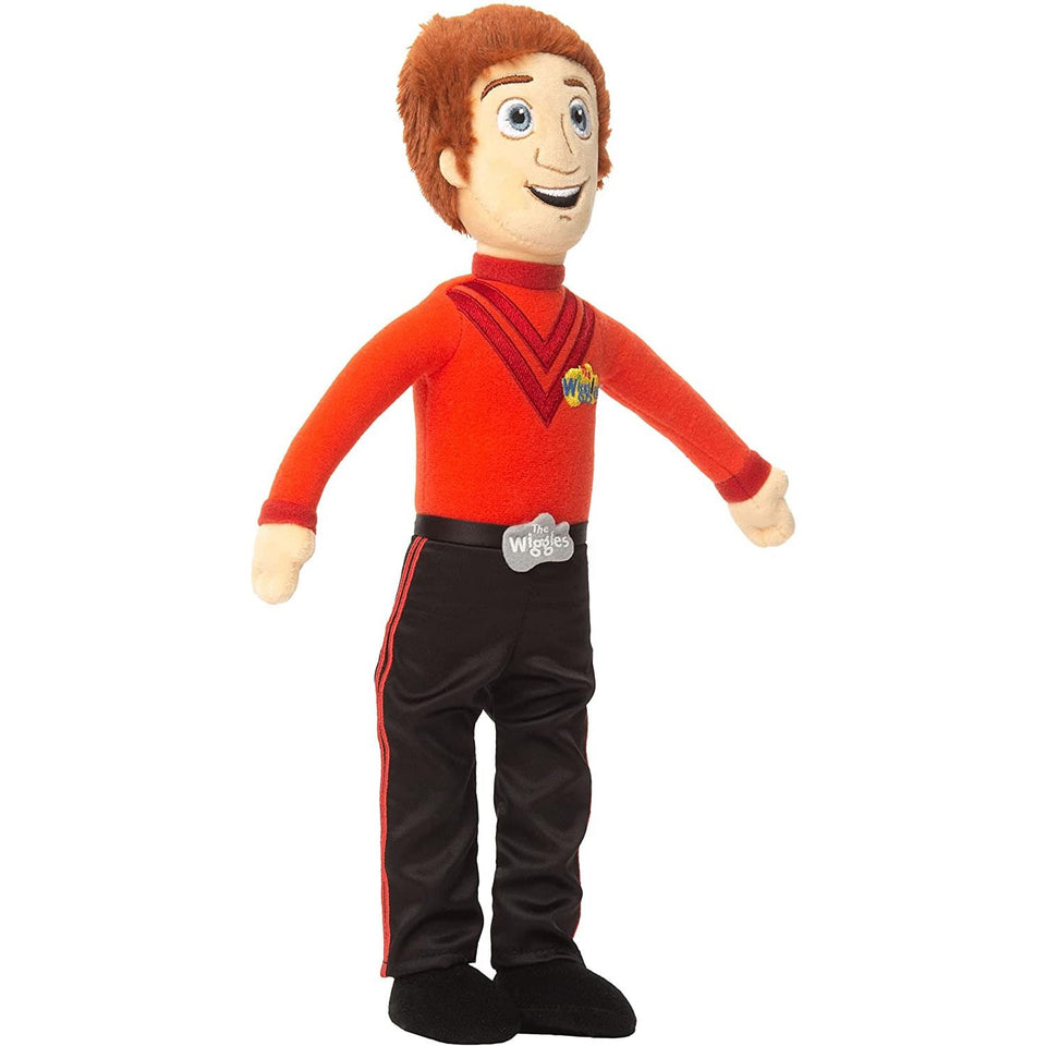 The Wiggles Red Wiggle Simon Pryce 14" Plush Doll Famous Kids Group Mighty Mojo