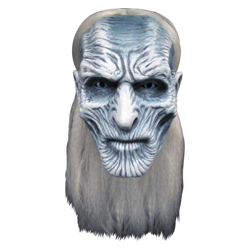 Game of Thrones: White Walker Mask Officially Licensed HBO Costume GOT Overhead Trick Or Treat Studios