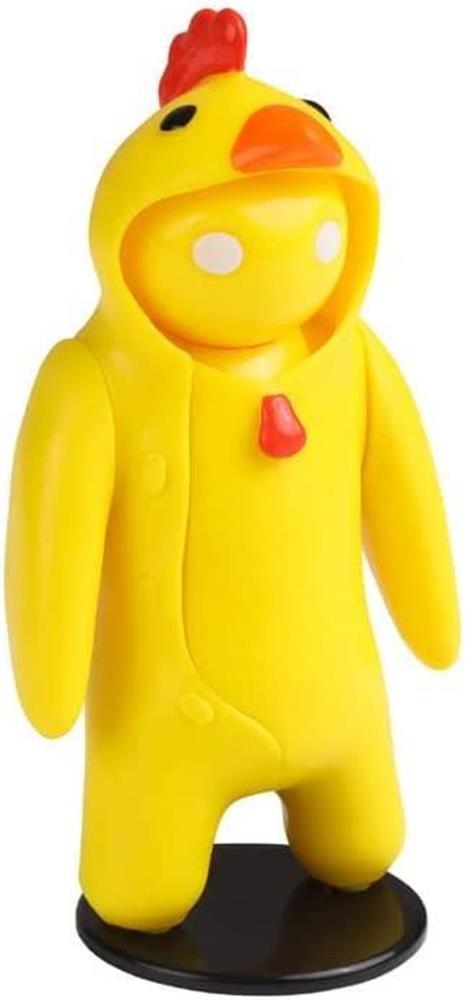 Gang Beasts Yellow Chicken Costume Video Game Fighter Character Figure PMI International