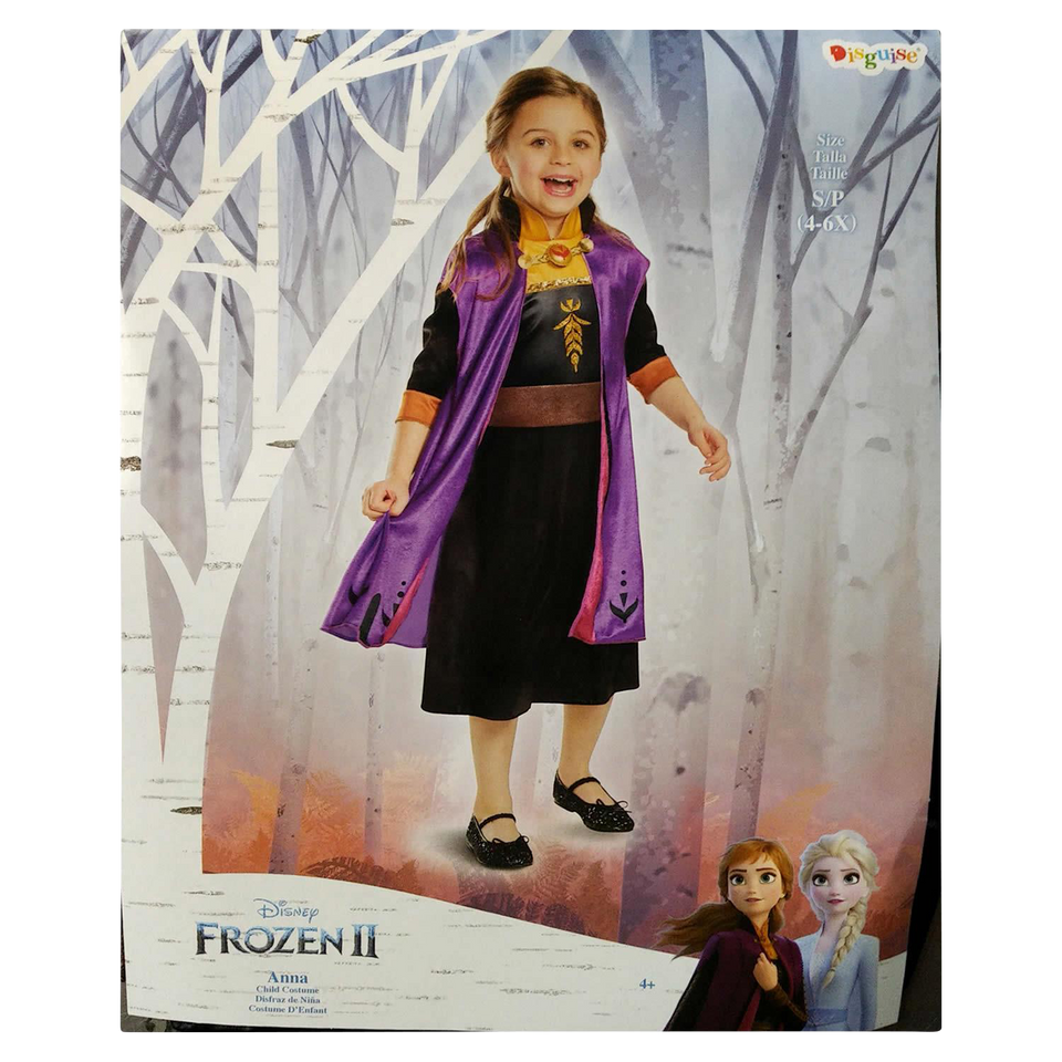 Disney Frozen 2 Anna Classic Girls Licensed Costume - Small (4/6)