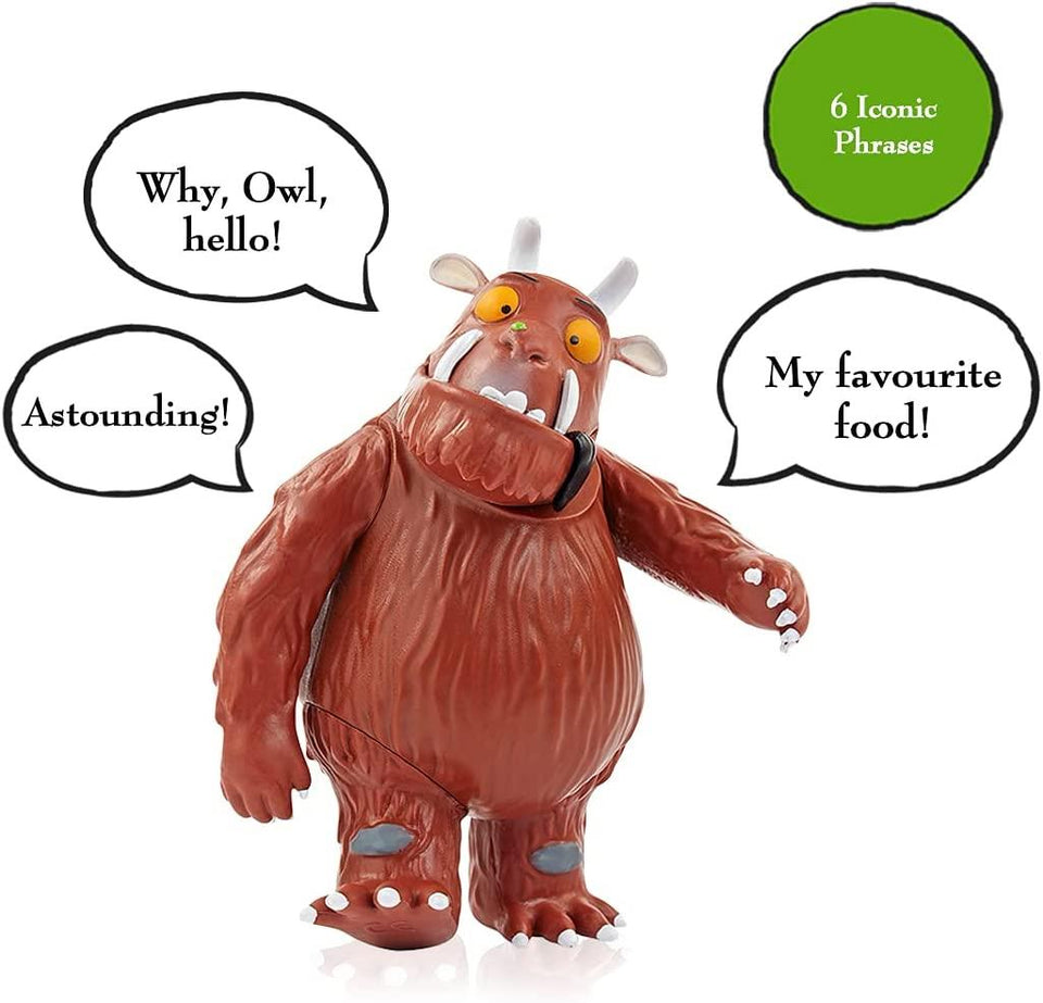 The Talking Gruffalo Action Figure Sounds Phrases Interactive WOW! Stuff