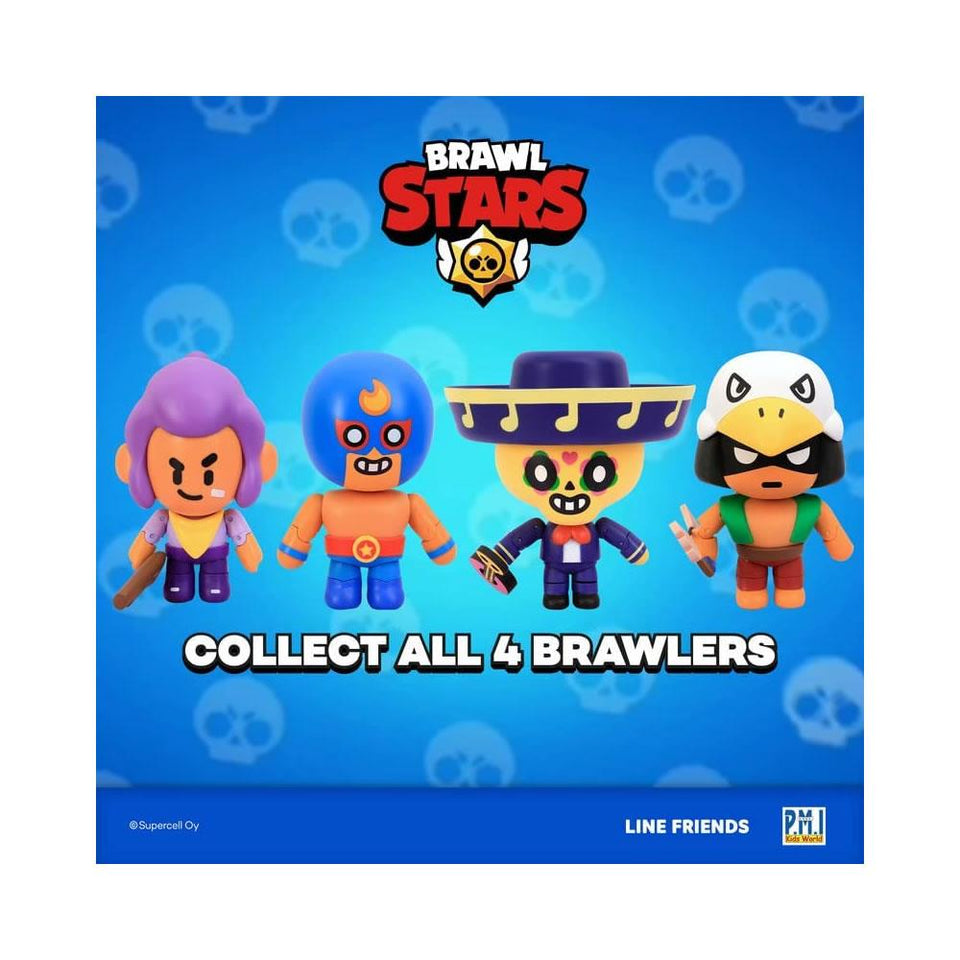 Brawl Stars Shelly Brawler Boomstick Shotgun Fighter Action Figure PMI International