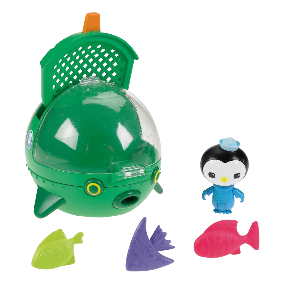 Fisher-Price Octonauts Gup-E Vehicle w/Peso Rescue Mission Race Guppies Y1961