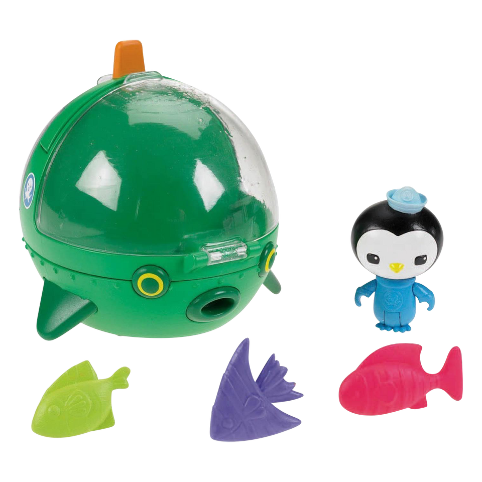 Fisher-Price Octonauts Gup-E Vehicle w/Peso Rescue Mission Race Guppies Y1961
