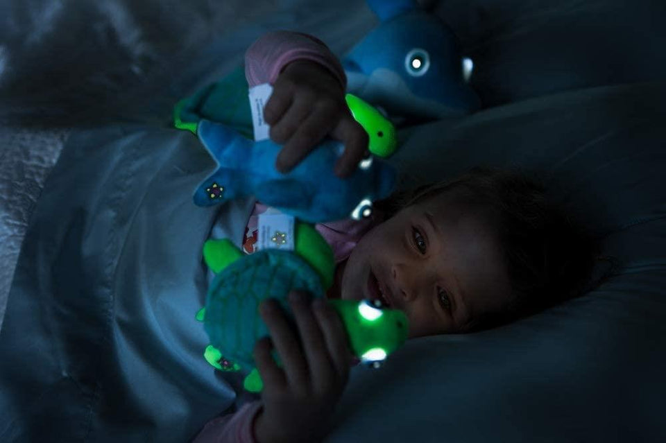 NightBuddies Baby Sea Life Seraphina Baby Turtle Light-Up Plush Animal Toy