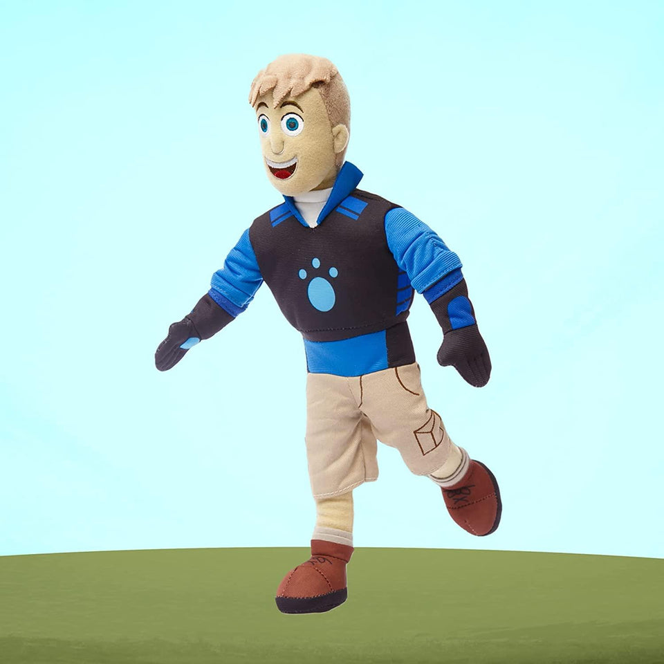 Wild Kratts Chris & Martin Plush Toy Dolls Set Power Suits TV Character Mighty Mojo