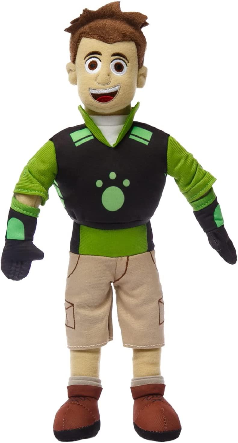 Wild Kratts Chris & Martin Plush Toy Dolls Set Power Suits TV Character Mighty Mojo