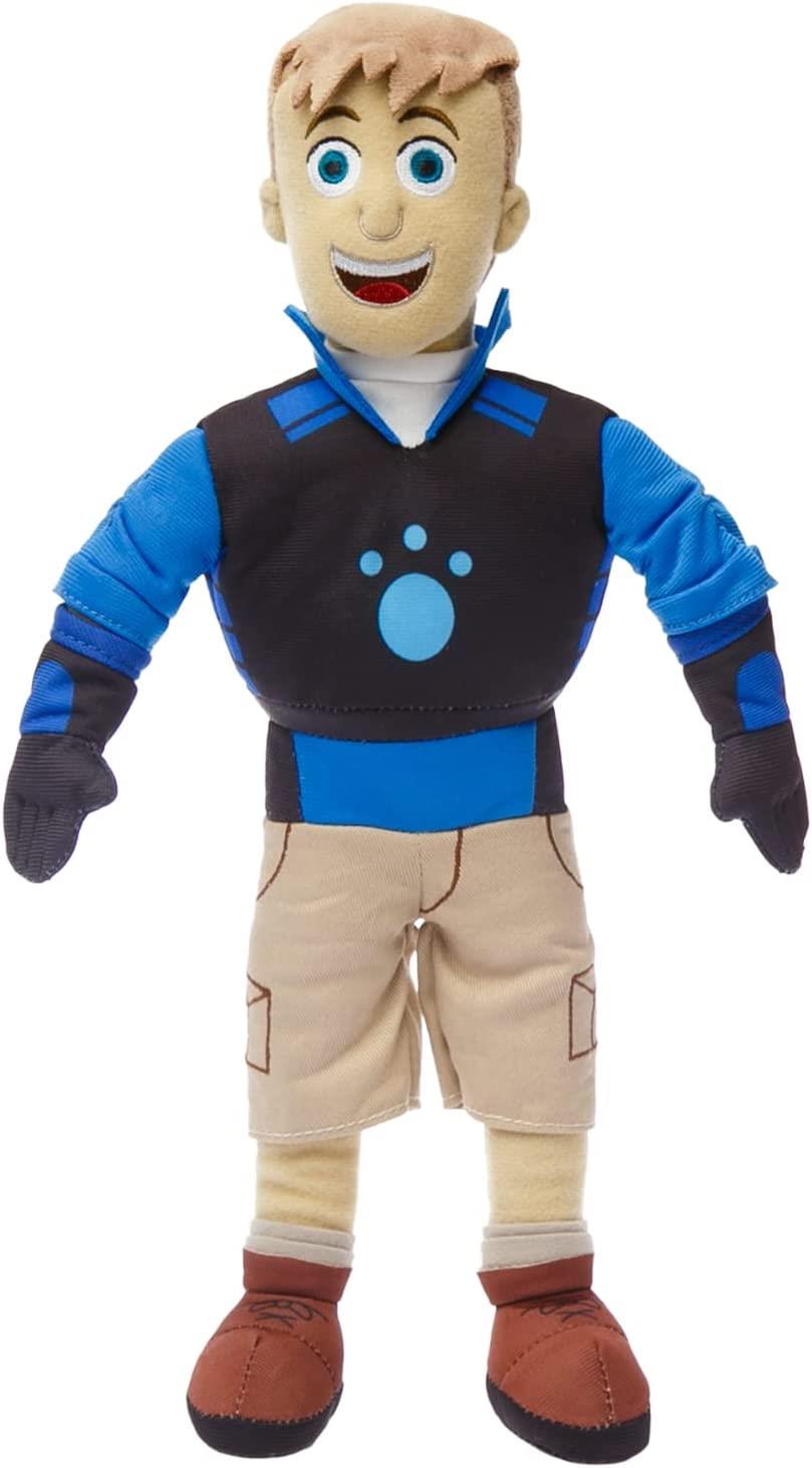 Wild Kratts Chris & Martin Plush Toy Dolls Set Power Suits TV Character Mighty Mojo