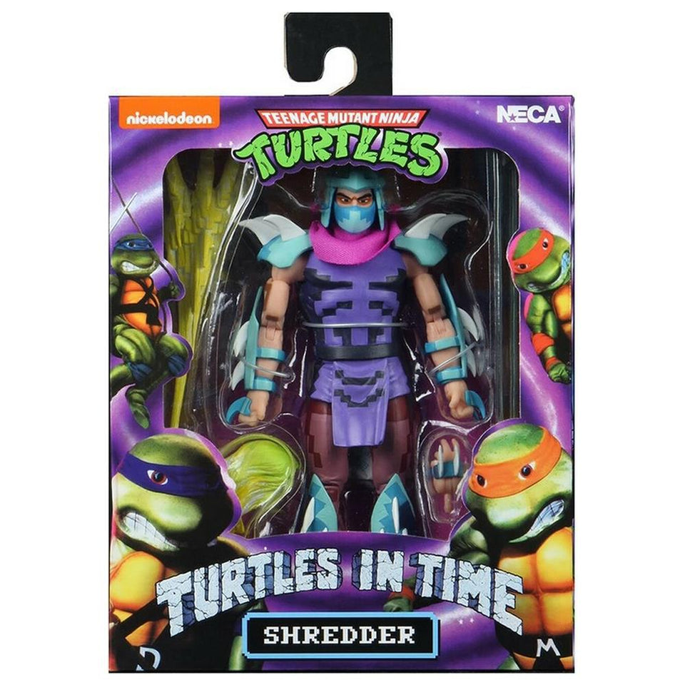 TMNT Turtles in Time Series 2 Shredder Teenage Mutant Ninja Figure NECA