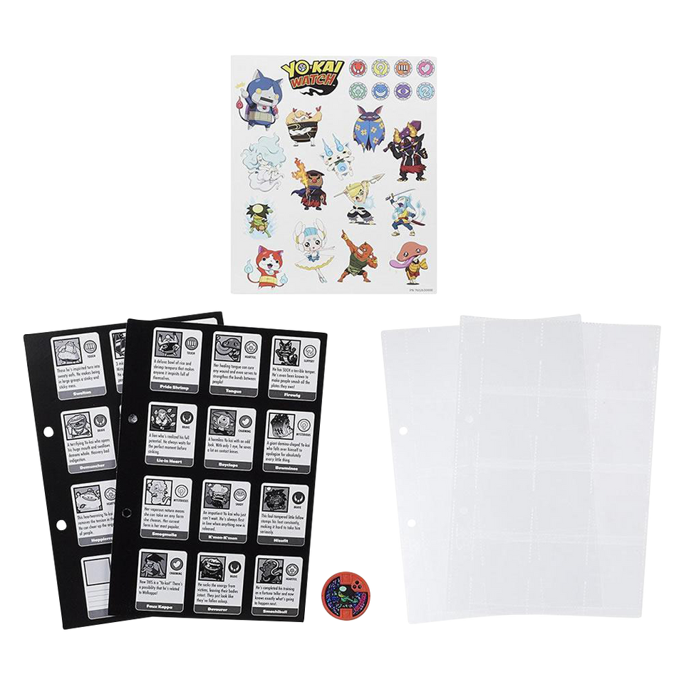 Yo-kai Watch Series 1 Medallium Book Pages Collection Beetall Medal