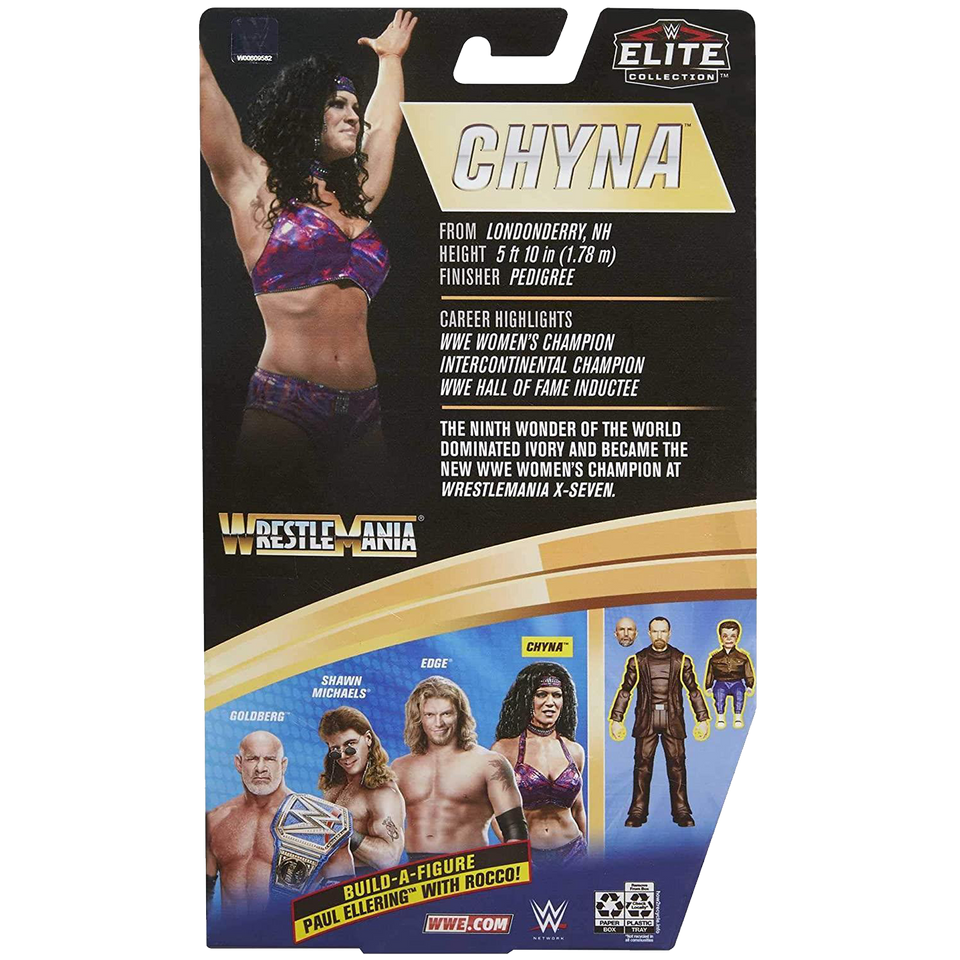 WWE WrestleMania Elite Collection Chyna Wrestling Superstar 9th Wonder