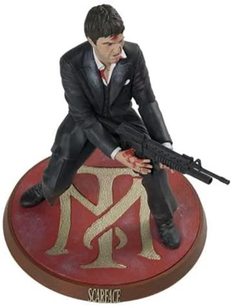 Scarface Say Hello To My Little Friend Tony Montana Statue Figure Mighty Mojo