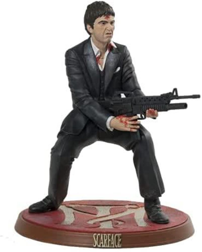 Scarface Say Hello To My Little Friend Tony Montana Statue Figure Mighty Mojo
