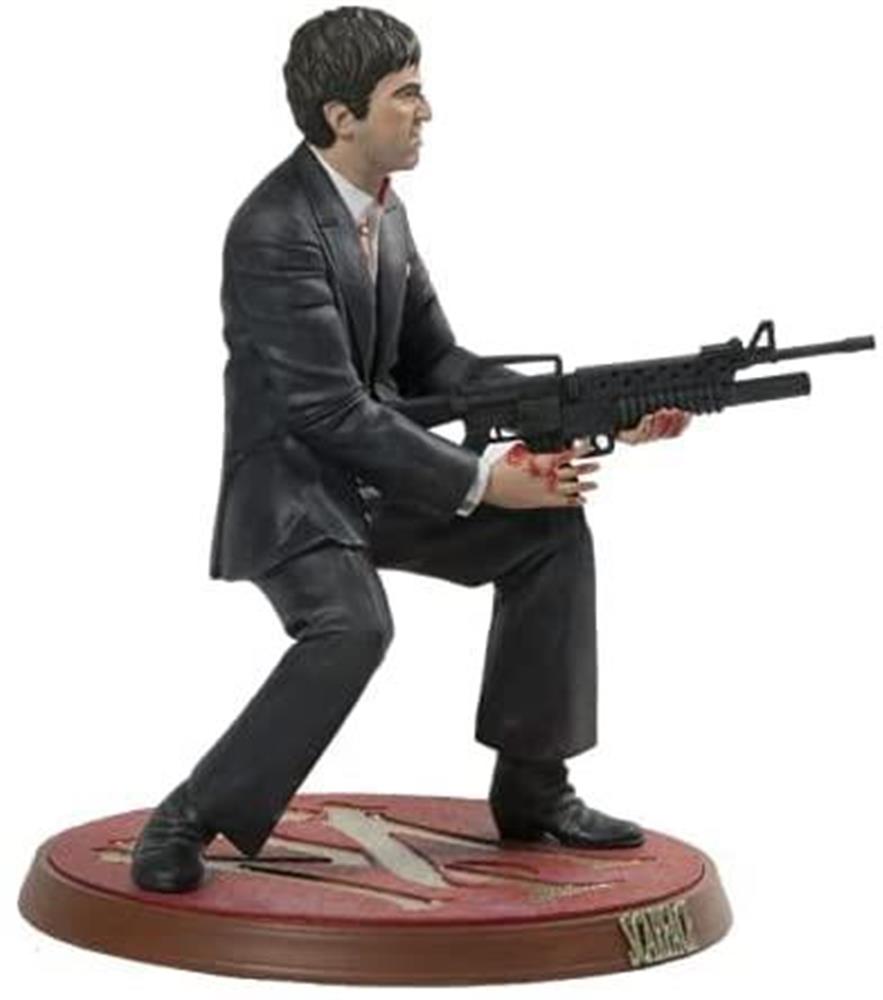Scarface Say Hello To My Little Friend Tony Montana Statue Figure Mighty Mojo