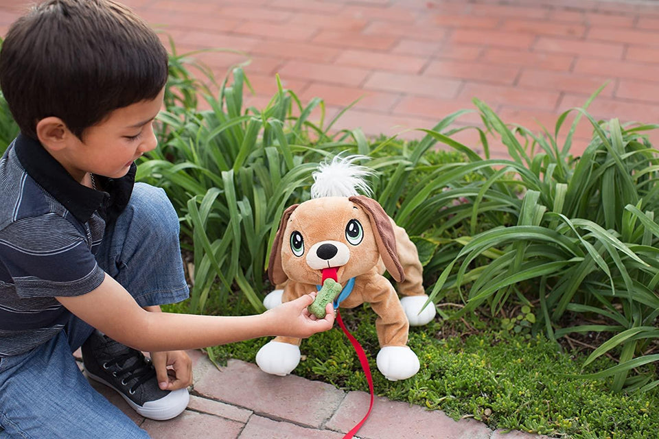 Peppy Pets Mutt Dog Walks Runs Interactive Plush Kids