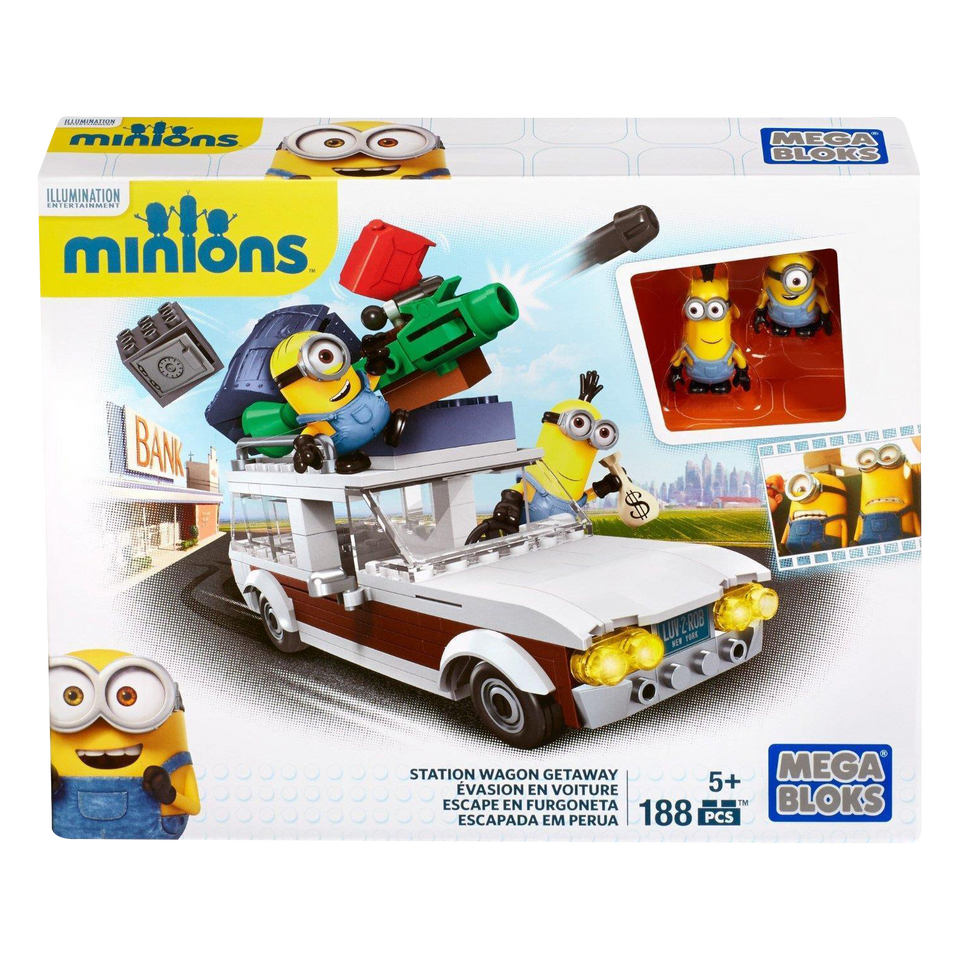 Minions Station Wagon Getaway Despicable Build - Kevin Stuart Vehicle
