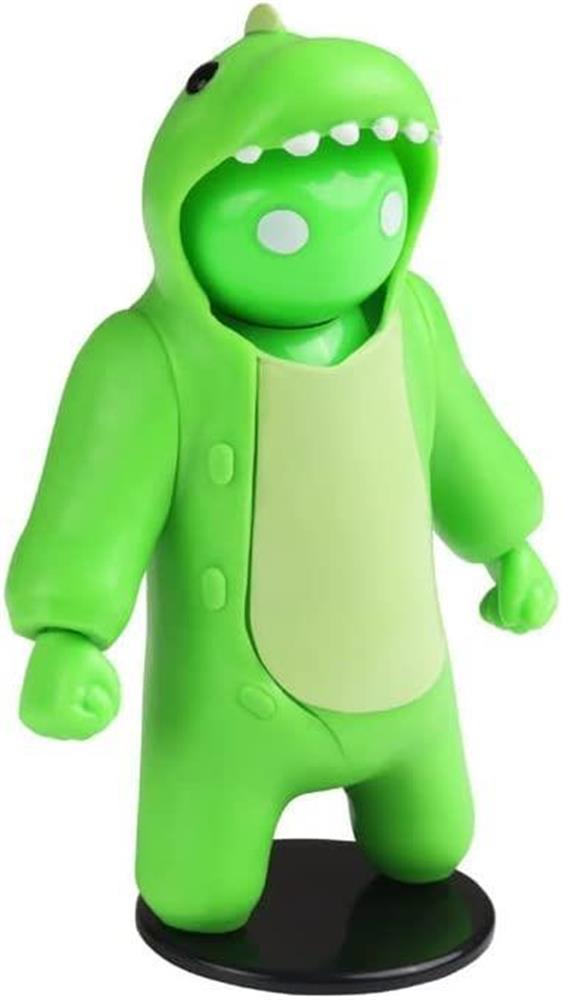 Gang Beasts Green Dinosaur Costume Kigurumi Game Fighter Character Figure PMI International