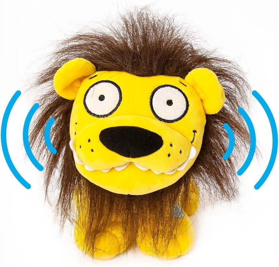 Silly Sounds Lion Plush 10" Roars Farts Burps Sound Talking Animal Stuffed Mighty Mojo