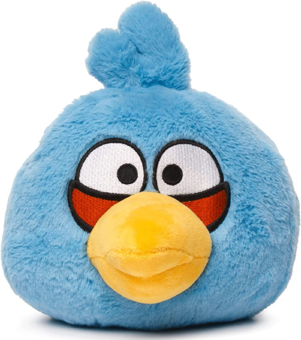 Angry Birds The Blues Jay Plush 8" Soft Doll Game Blue Bird Character Mighty Mojo