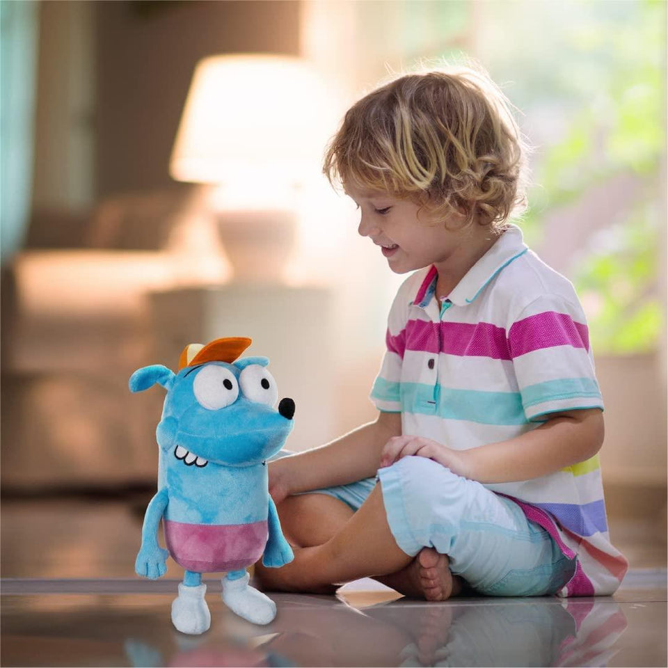 Lets Go Luna! Leo Chockers The Wombat Australian Plush Doll PBS Kids Cartoon Mighty Mojo